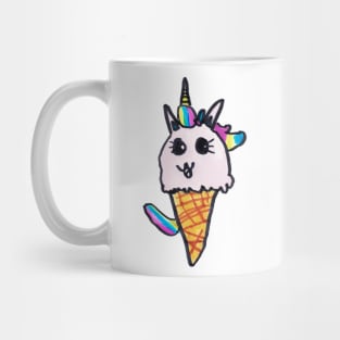 Unicorn Ice Cream | Kids Fashion | Rainbow Unicorn | Ice Cream Cone | Cute Mug